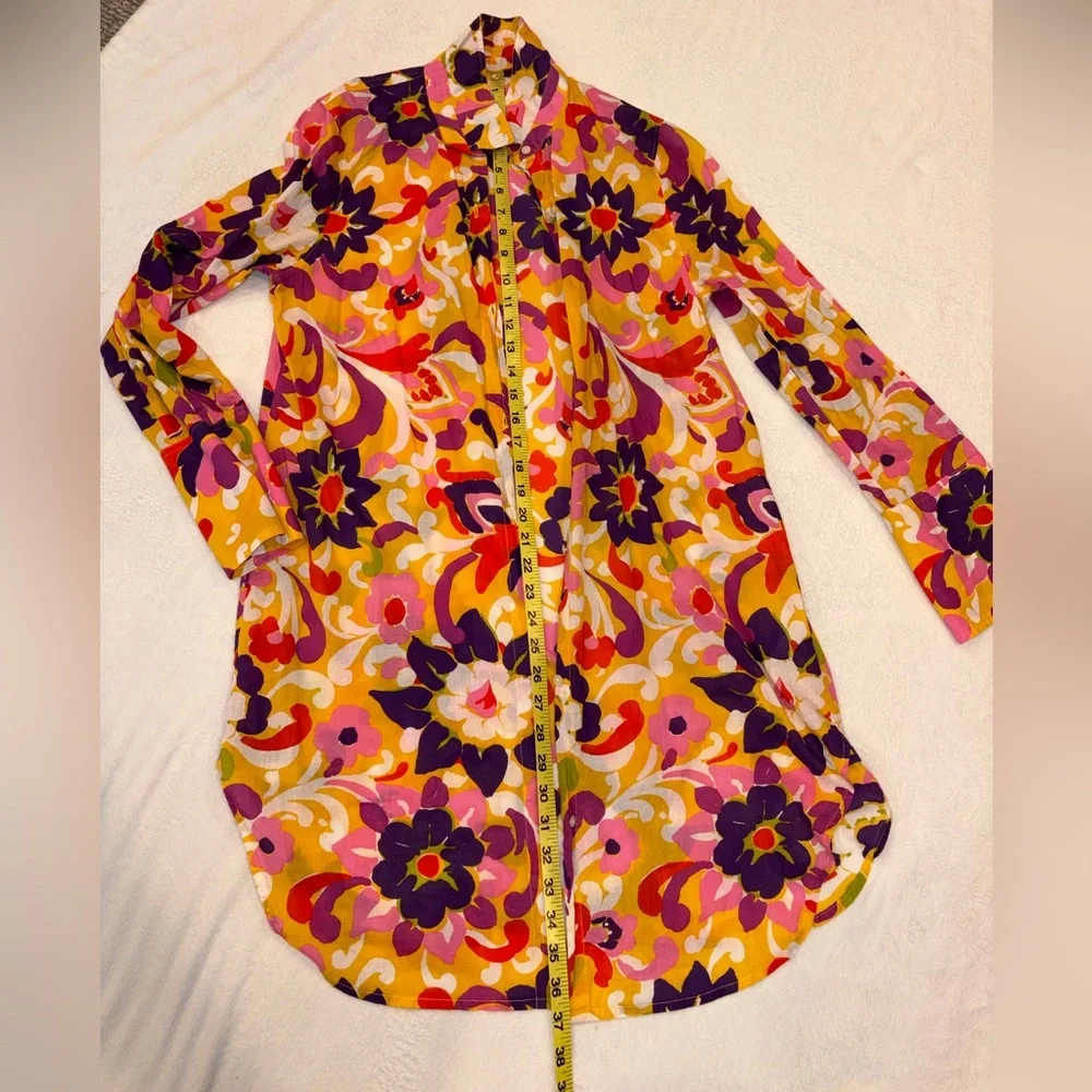 J. Crew Multicolor Floral Shirt - Picture 3 of 8